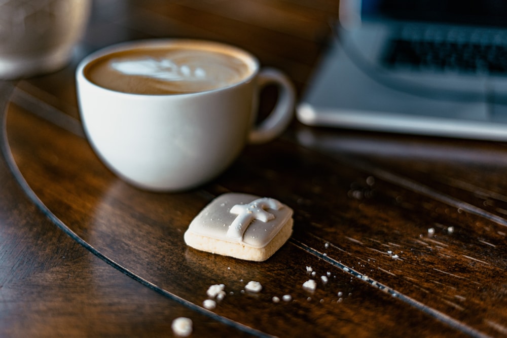 coffee and a facebook cookie